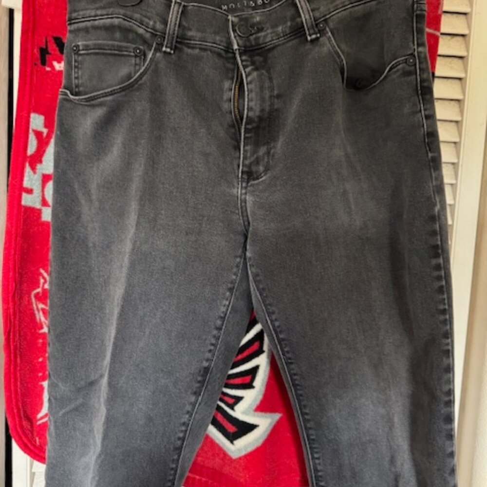 Mott and Bow Black Men's Jeans Straight 35 x 30